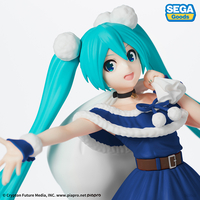 Hatsune Miku - Hatsune Miku SPM Prize Figure (Blue Christmas Ver.) image number 4