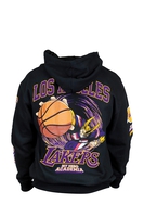 My Hero Academia x Hyperfly x NBA - Los Angeles Lakers All Might Hoodie image number 4