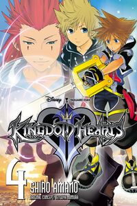 Kingdom Hearts II Manga Volume 4