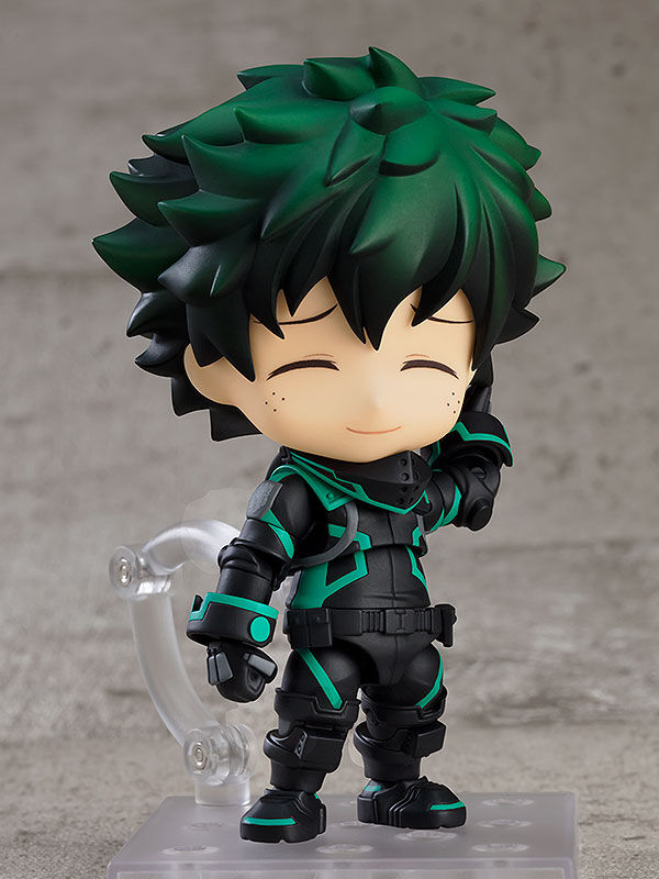 My Hero Academia - Izuku Midoriya Nendoroid (World Heroes' Mission Stealth Suit Ver.) image number 2