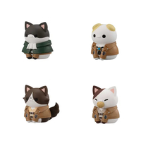 Attack on Titan - Gathering Scout Regiment Nyan Cat Figure Set (With Gift) image number 6