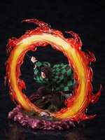 Demon Slayer - Tanjiro Kamado Figure Hinokami Kagura Clear Blue Sky image number 1