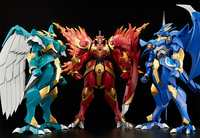 Magic Knight Rayearth - Rayearth the Spirit of Fire MODEROID Model Kit (Re-run) image number 9