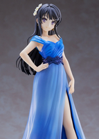Rascal Does Not Dream of Bunny Girl Senpai - Mai Sakurajima Figure (Blue Wedding Dress Ver.) image number 6