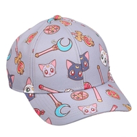 Sailor Moon - Icons All Over Print Snapback Hat image number 3