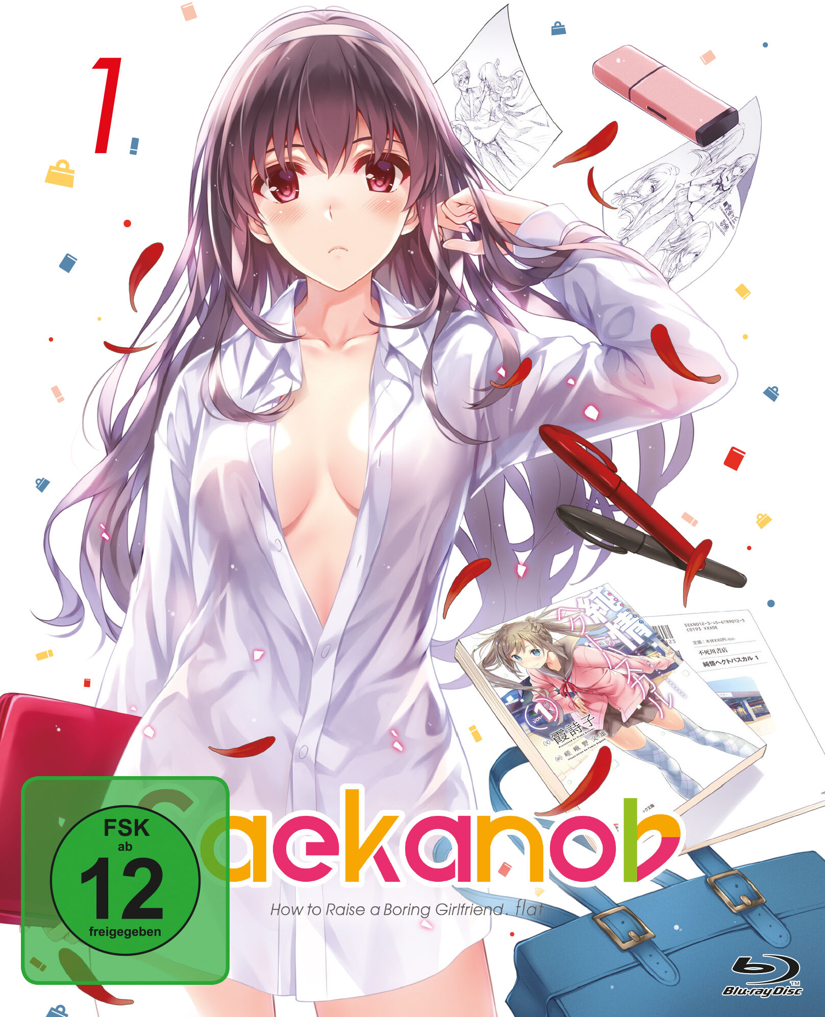 Saekano-S2-Vol1-BD-Front-FSK12-RGB image number 0