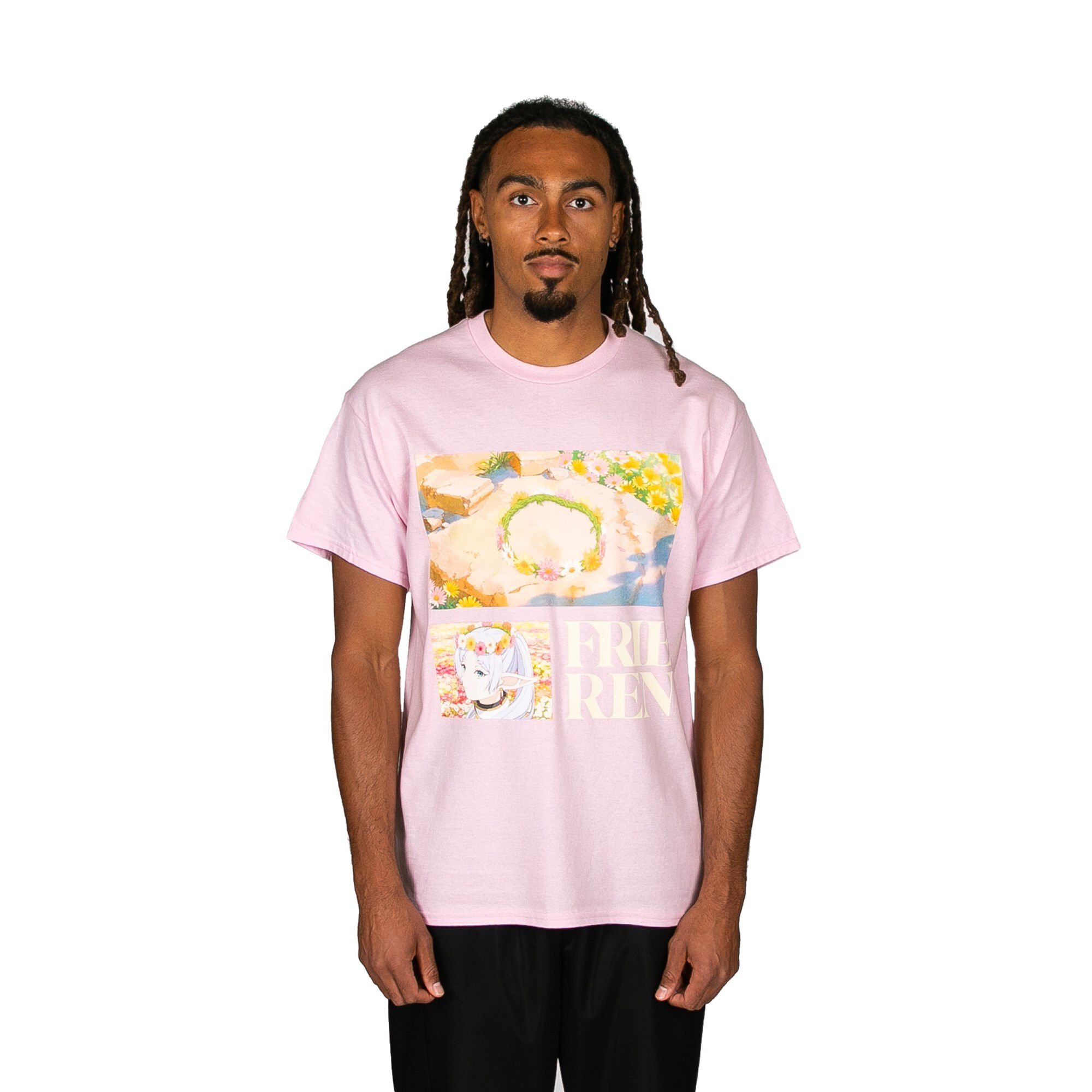 Frieren: Beyond Journey's End - Frieren Flower Crown T-shirt - Crunchyroll Exclusive image number 3