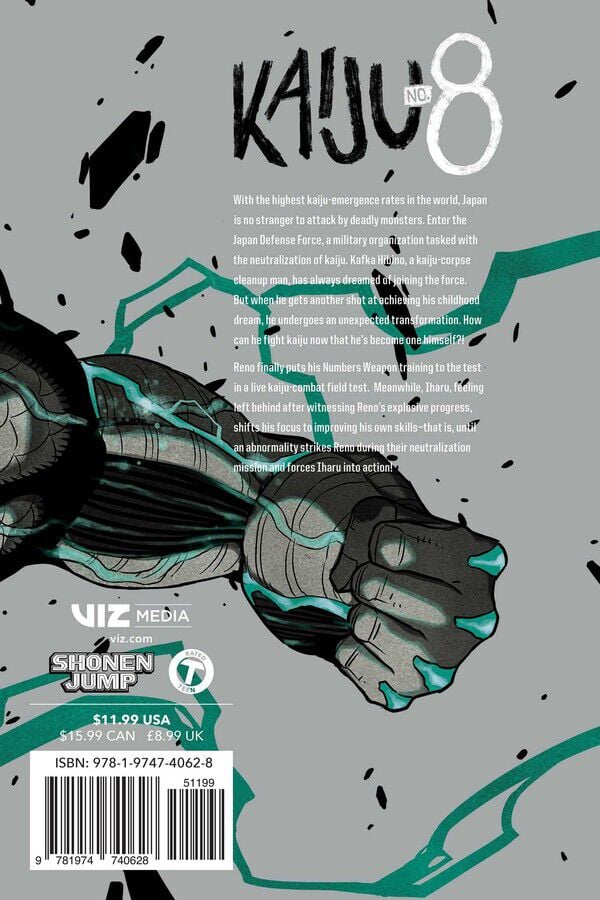 Kaiju No. 8 Manga Volume 8 image number 1