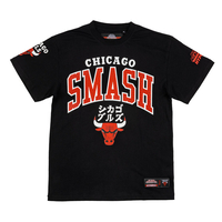 My Hero Academia - Hyperfly x MHA x NBA Chicago Bulls All Might SS T-shirt image number 0