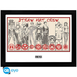 Straw Hat Crew One Piece Framed Print