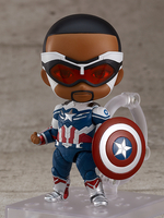The Falcon and the Winter Soldier - Captain America (Sam Wilson) Nendoroid (DX Ver.) image number 3