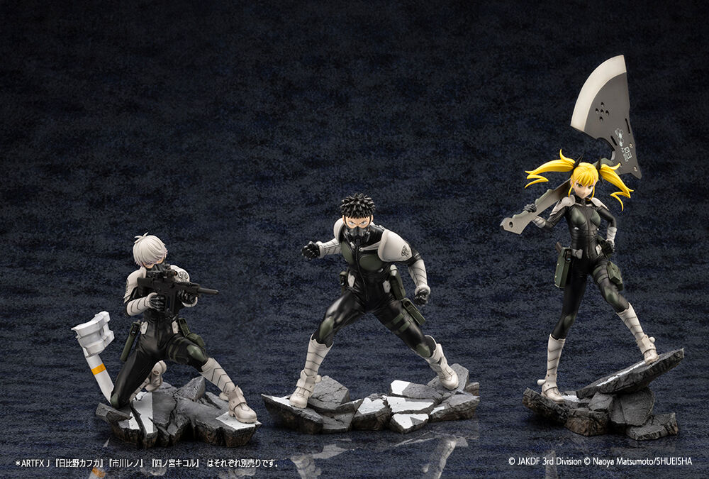 kaiju-no-8-kikoru-shinomiya-artfx-j-18-scale-figure image number 12