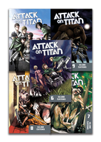 attack-on-titan-manga-6-10-bundle image number 0
