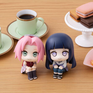 Sakura Haruno & Hinata Hyuga Look Up Series Naruto Figure Set With Gift