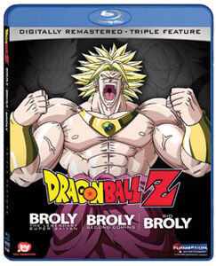 Dragon Ball Z - Triple Feature - Broly The Legendary Super Saiyan/ Broly Second Coming/Bio Broly - Blu-ray