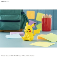 pokemon-pikachu-model-kit-sitting-pose-ver image number 5