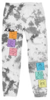 Naruto Shippuden - Cast Squares Dye Sweatpants - Crunchyroll Exclusive! image number 0