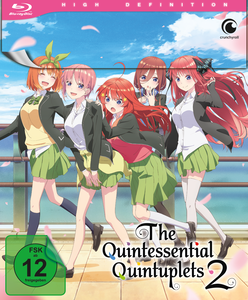 The Quintessential Quintuplets – 2. Staffel – Blu-ray Box 1 – Limited Edition mit Sammelbox