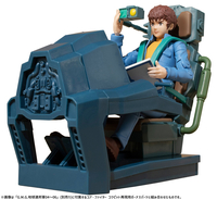 Mobile Suit Gundam - Amuro Ray & Fraw Bow Earth Federation 07 G.M.G. 1/18 Scale Action Figure Set image number 16