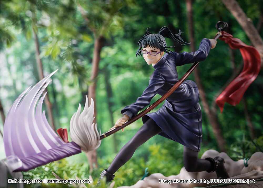 JUJUTSU KAISEN - Figurine Maki Zen'in &agrave; l'&eacute;chelle 1/7 (Shibuya Scramble Ver.) image number 14