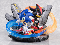 Sonic the Hedgehog - Shadow & Sonic Super Situation Figure Set image number 0