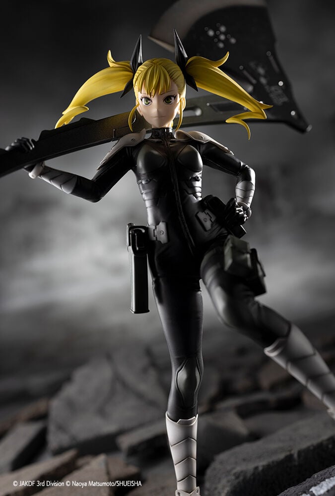 kaiju-no-8-kikoru-shinomiya-artfx-j-18-scale-figure image number 4