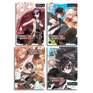 The Strongest Sage with the Weakest Crest Manga (1-4) Bundle