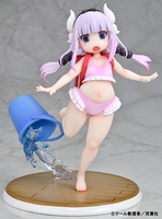 miss-kobayashis-dragon-maid-kanna-kamui-16-scale-figure-swimsuit-in-the-house-ver image number 0