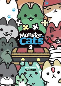 Monster Cats Manga Volume 2 (Color)