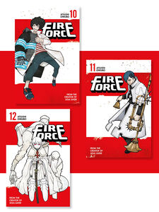 Fire Force Manga (10-12) Bundle