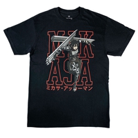 Attack on Titan - Mikasa Thunder Spears T-Shirt - Crunchyroll Exclusive! image number 0