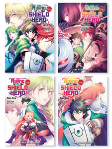 The Rising of the Shield Hero Manga (9-12) Bundle
