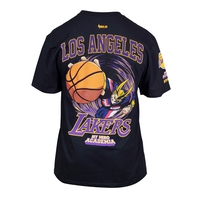 My Hero Academia x Hyperfly x NBA - Los Angeles Lakers All Might T-Shirt image number 1