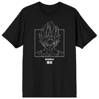 Dragon Ball Z - Goku Line Art T-Shirt image number 0