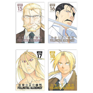 Fullmetal Alchemist Fullmetal Edition Manga Hardcover (15-18) Bundle