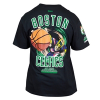 My Hero Academia x Hyperfly x NBA - Boston Celtics All Might T-Shirt image number 2