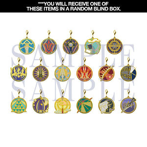 Fate/Grand Order The Movie Divine Realm of the Round Table Camelot Trading Metal Charm Blind Box