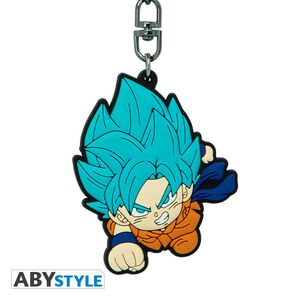 Dragon Ball Super - Keychain - Pvc Goku Saiyan Blue