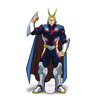 My Hero Academia - All Might - Young Age (#X53) FiGPiN image number 0