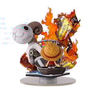 One Piece - Monkey D. Luffy & Going Merry Shokugan Niformation Tsukuru Figure (Memories of the Journey Ver.)