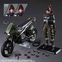 Final Fantasy VII Remake - Jessie & Motorcycle Play Arts -Kai- Action Figure Set image number 1