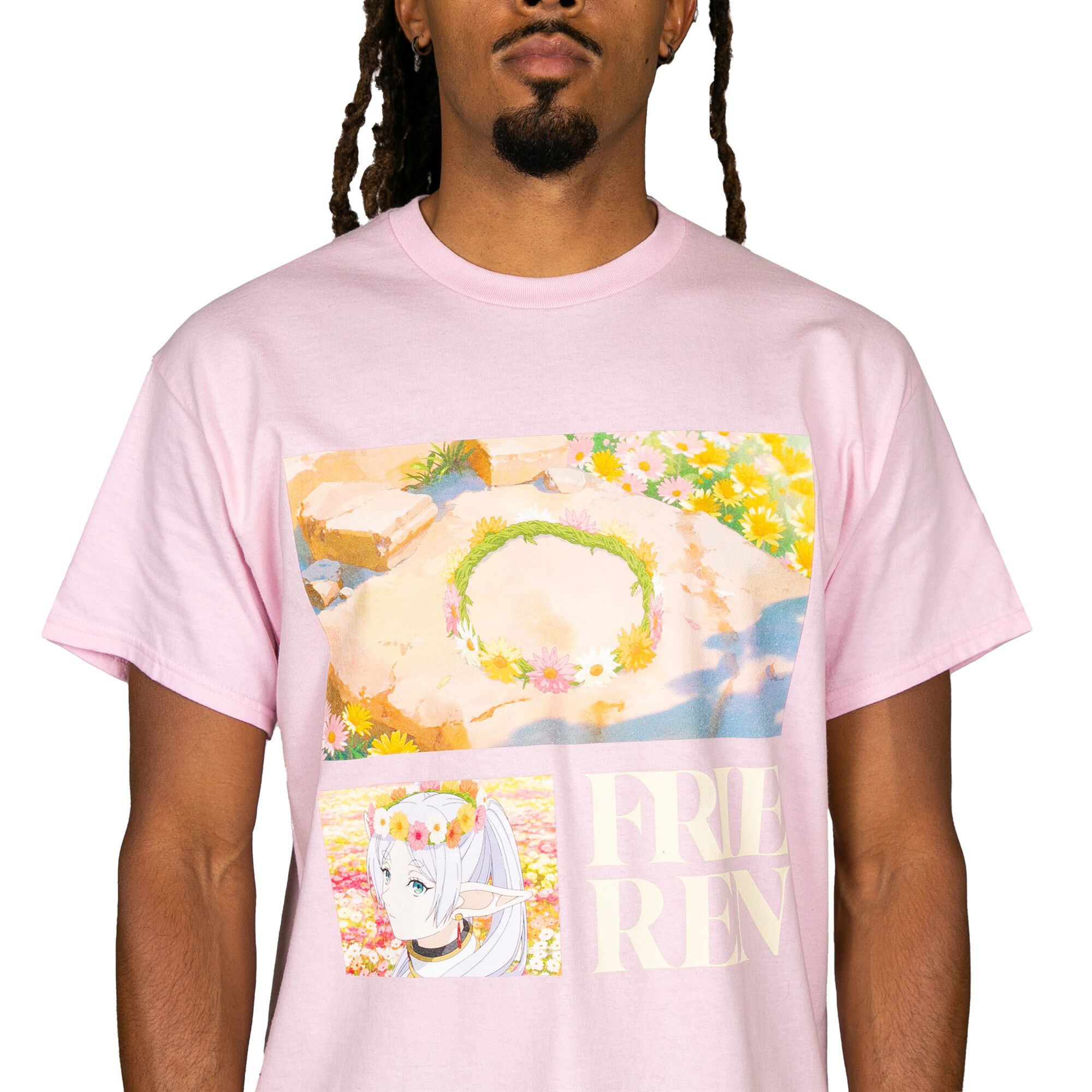 Frieren: Beyond Journey's End - Frieren Flower Crown T-shirt - Crunchyroll Exclusive image number 4
