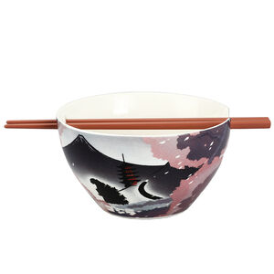 Godzilla - Sakura Ramen Bowl With Chopsticks