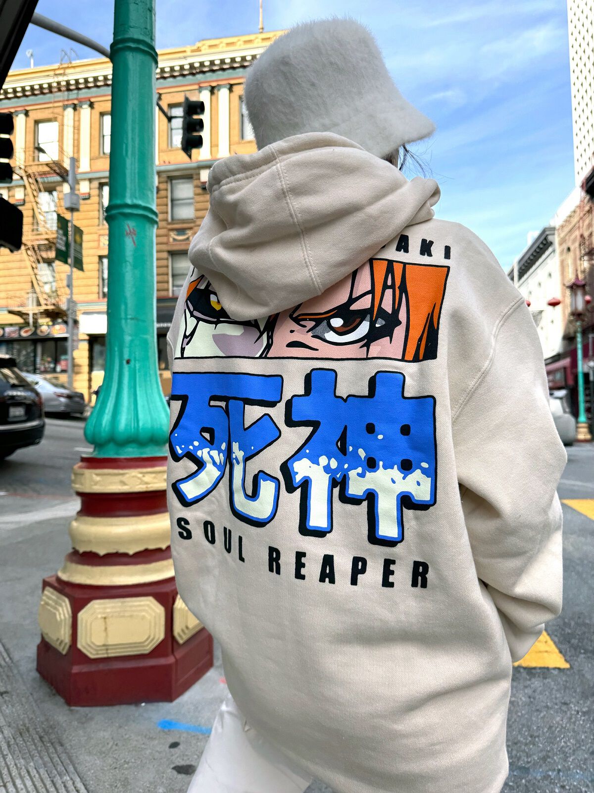 BLEACH - Ichigo Soul Reaper Fleece Hoodie image number 4