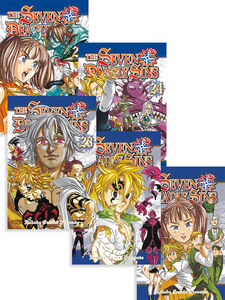 The Seven Deadly Sins Manga (21-25) Bundle
