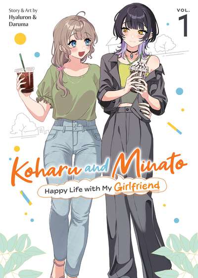 Koharu and Minato: Happy Life with My Girlfriend Manga Volume 1