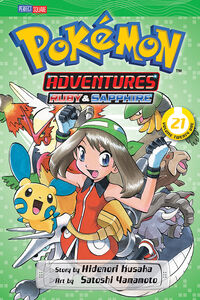 Pokemon Adventures Manga Volume 21