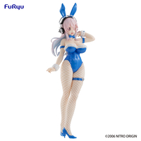 Super Sonico - Super Sonico BiCute Bunnies Figure (Blue Rabbit Ver.) image number 3