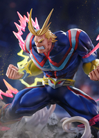 My Hero Academia - All Might 1/8 Scale Figure (Powered Up Ver.) image number 11