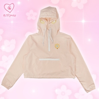 CR Loves Cardcaptor Sakura: Clear Card - Embroidered Compass Cropped Anorak image number 0